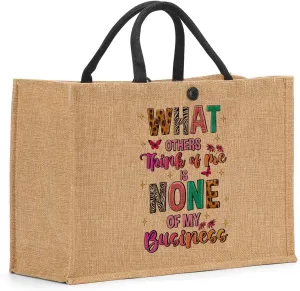 Canvas Tote Bag, Christmas Mothers Day Birthday Gifts for Female Woman