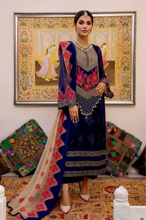 Charizma Celine Embroidered Chiffon Collection – CCE-04