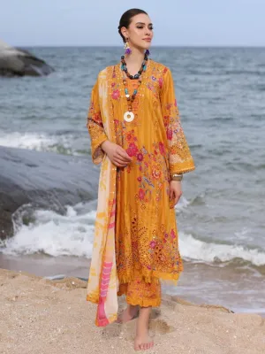Charizma Reem Embroidered Luxury Lawn – CR4-02
