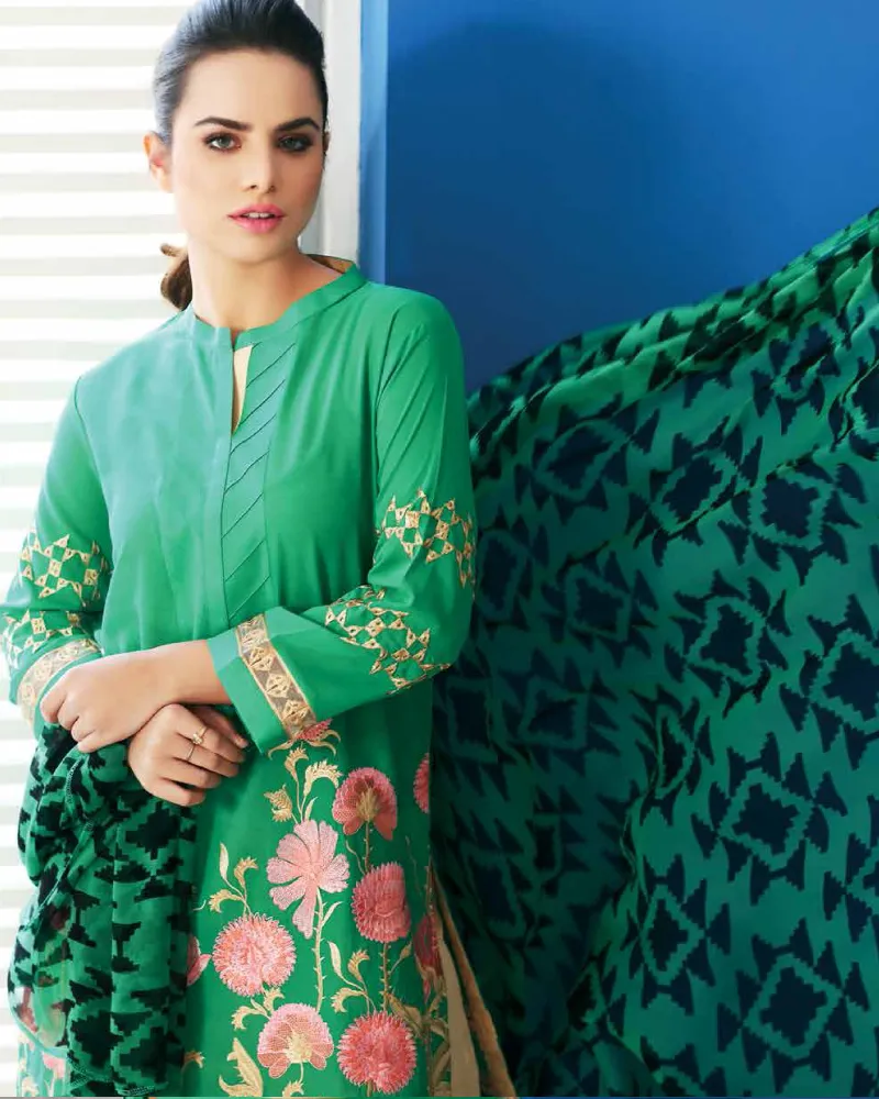 Charizma Riaz Arts Spring/Summer Swiss Voil 2017 Vol-1 – RR09