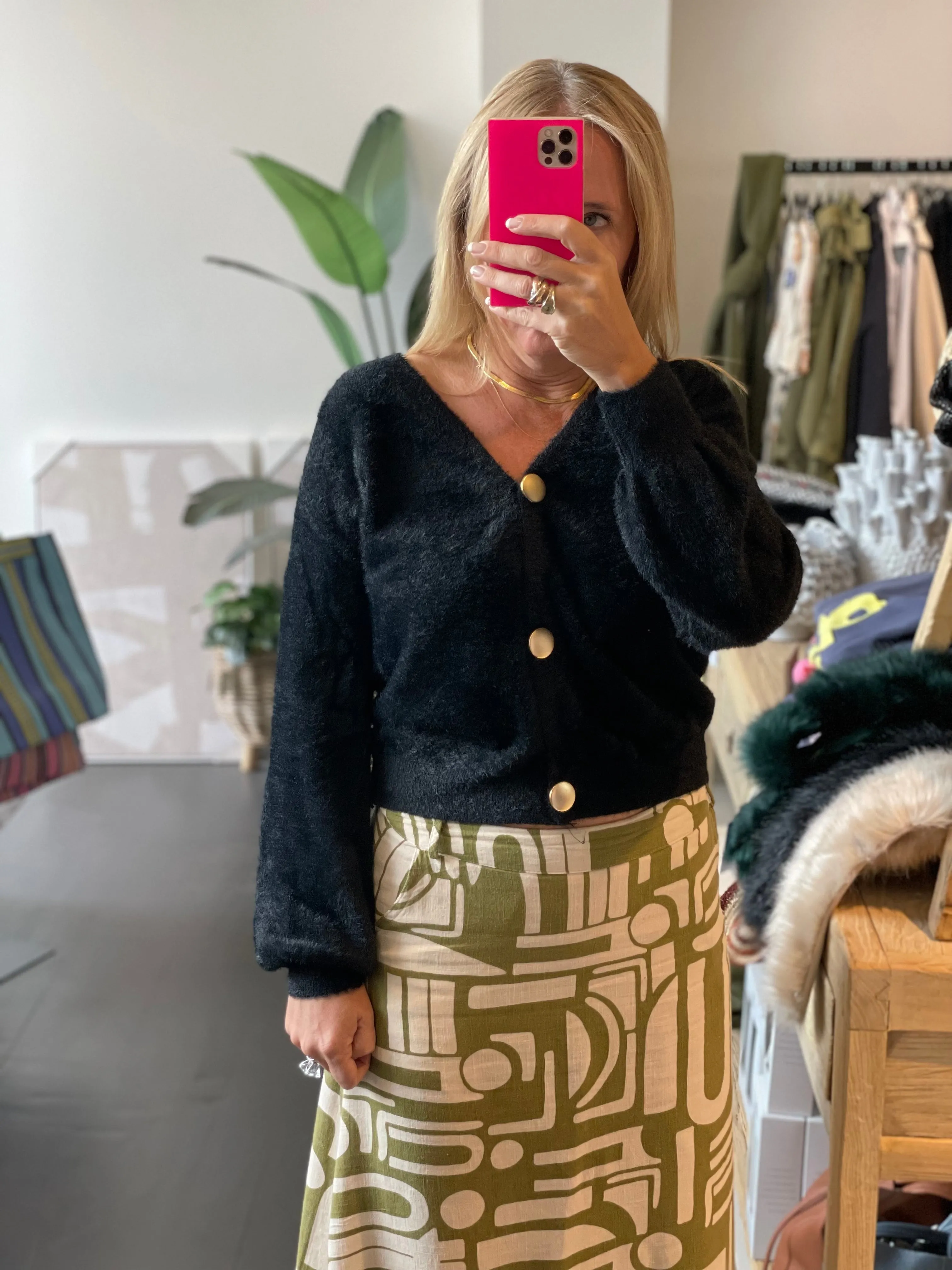 Fluffy Cardigan