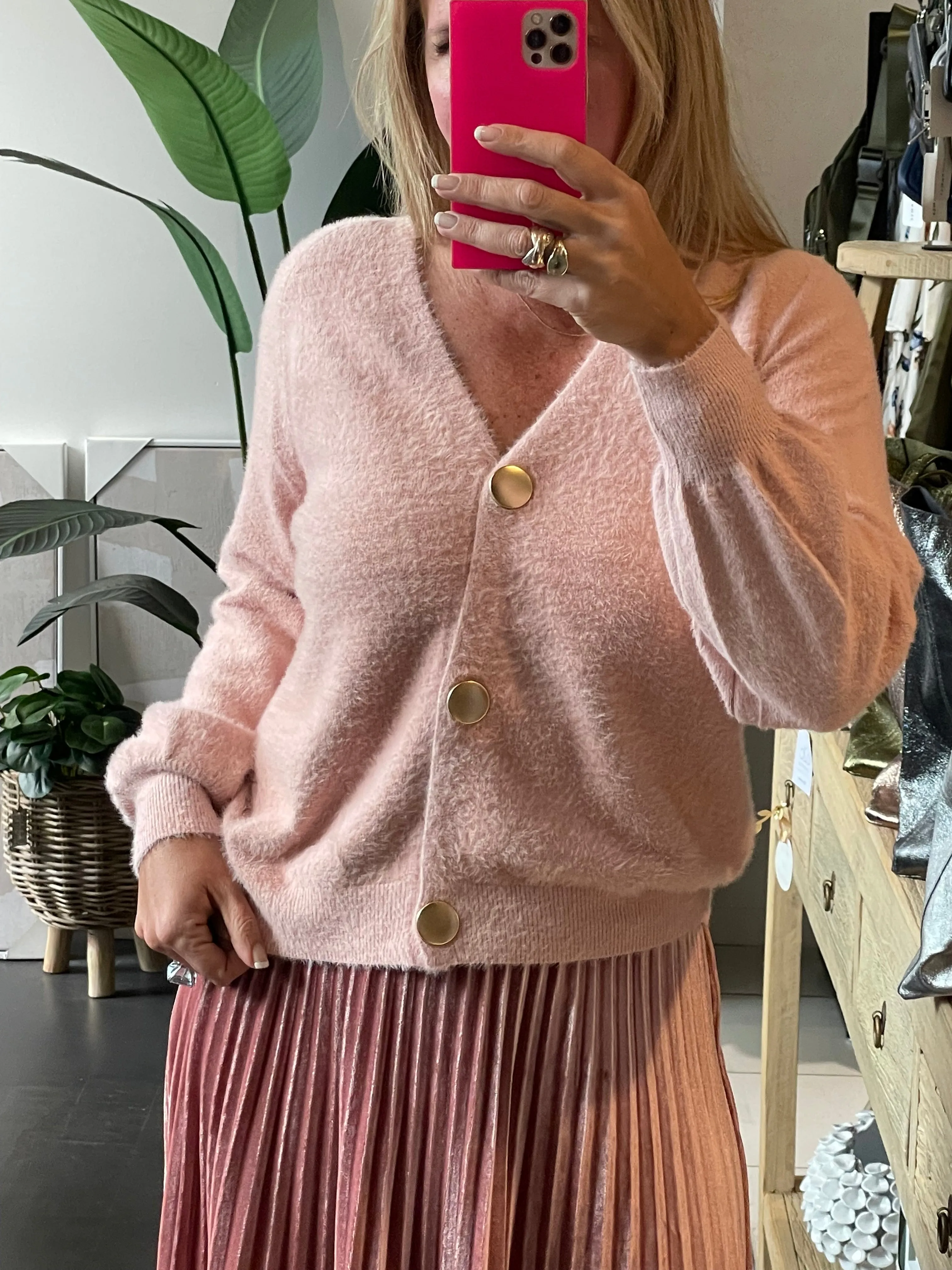 Fluffy Cardigan