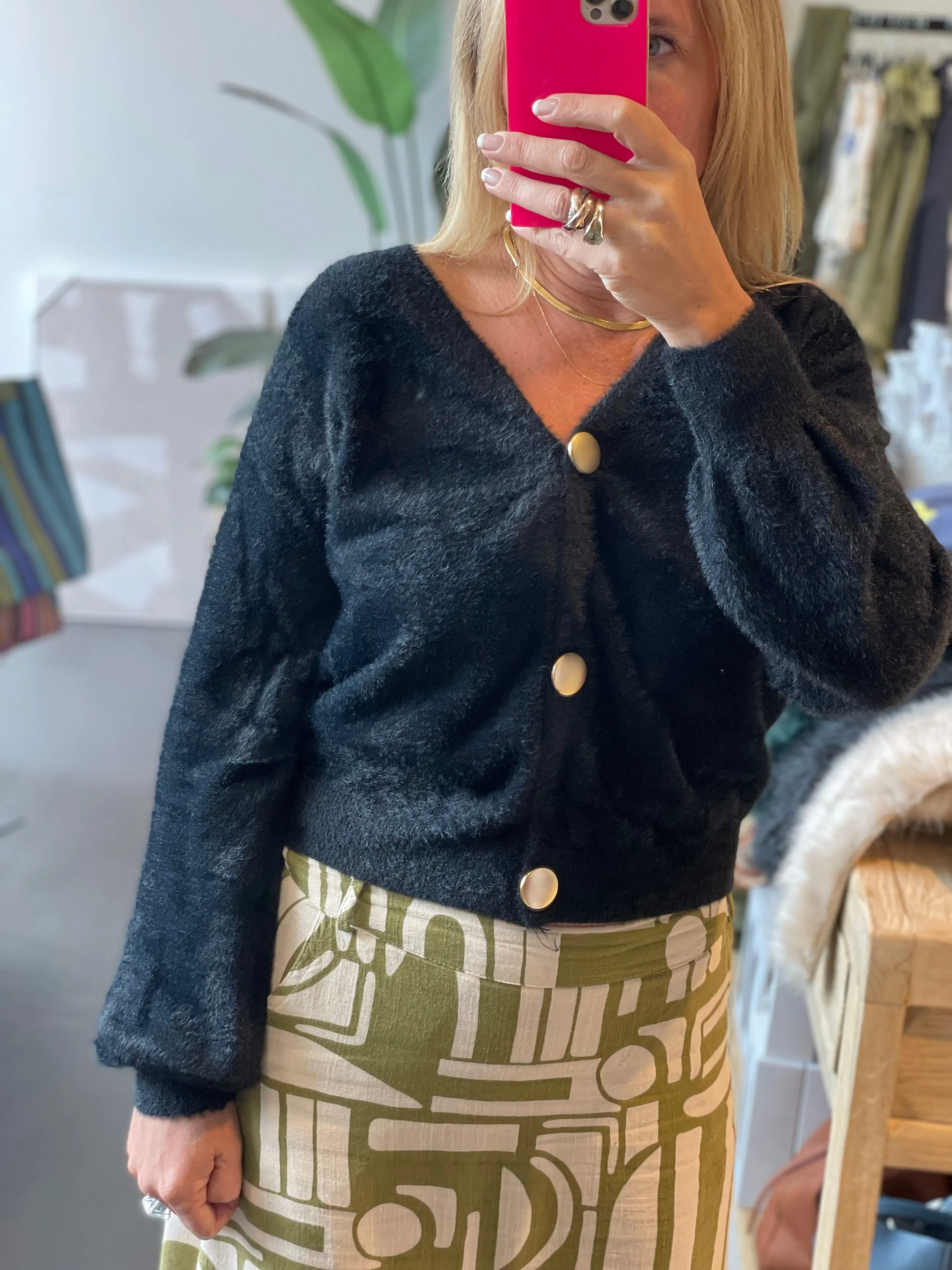 Fluffy Cardigan
