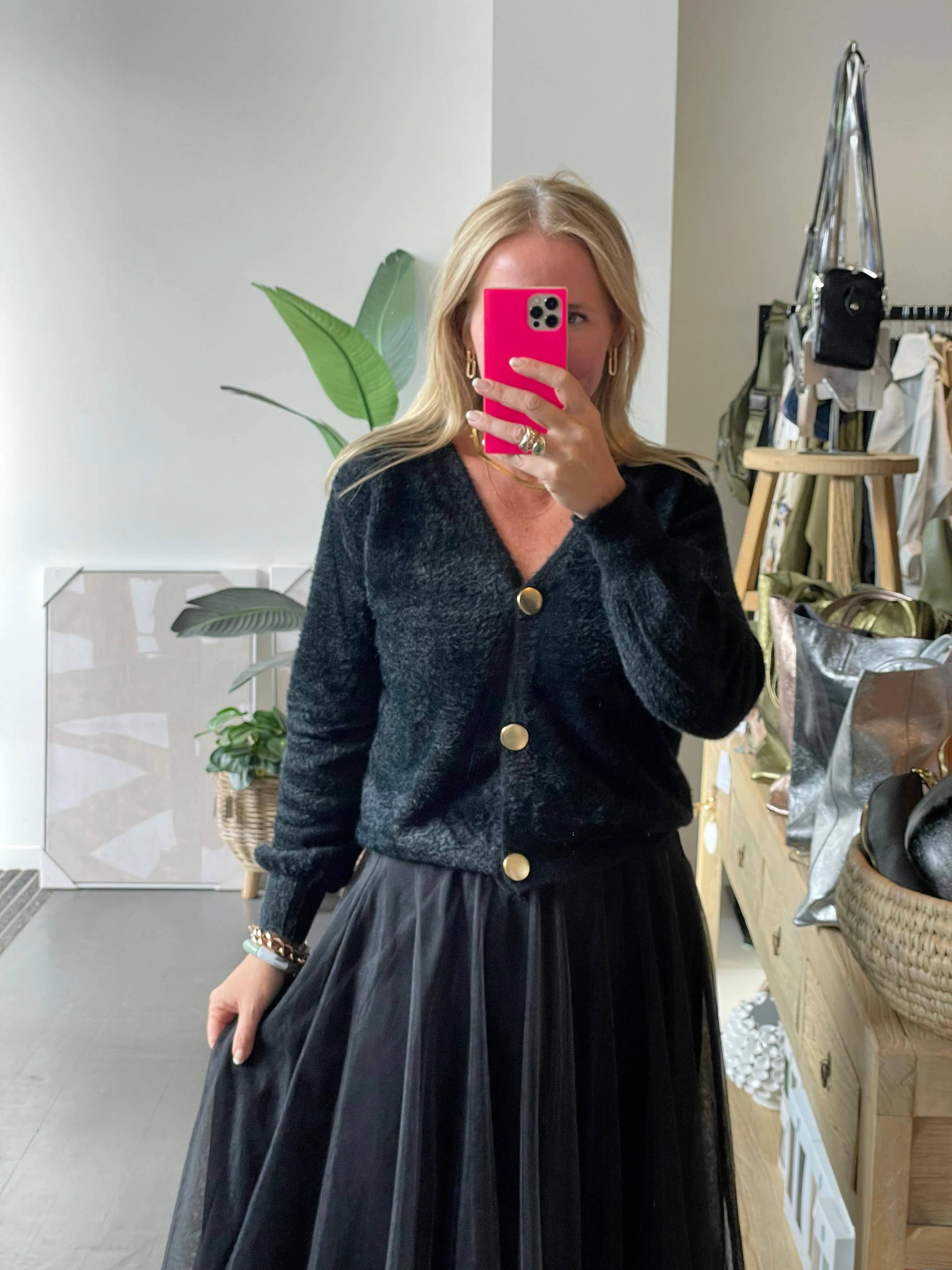 Fluffy Cardigan