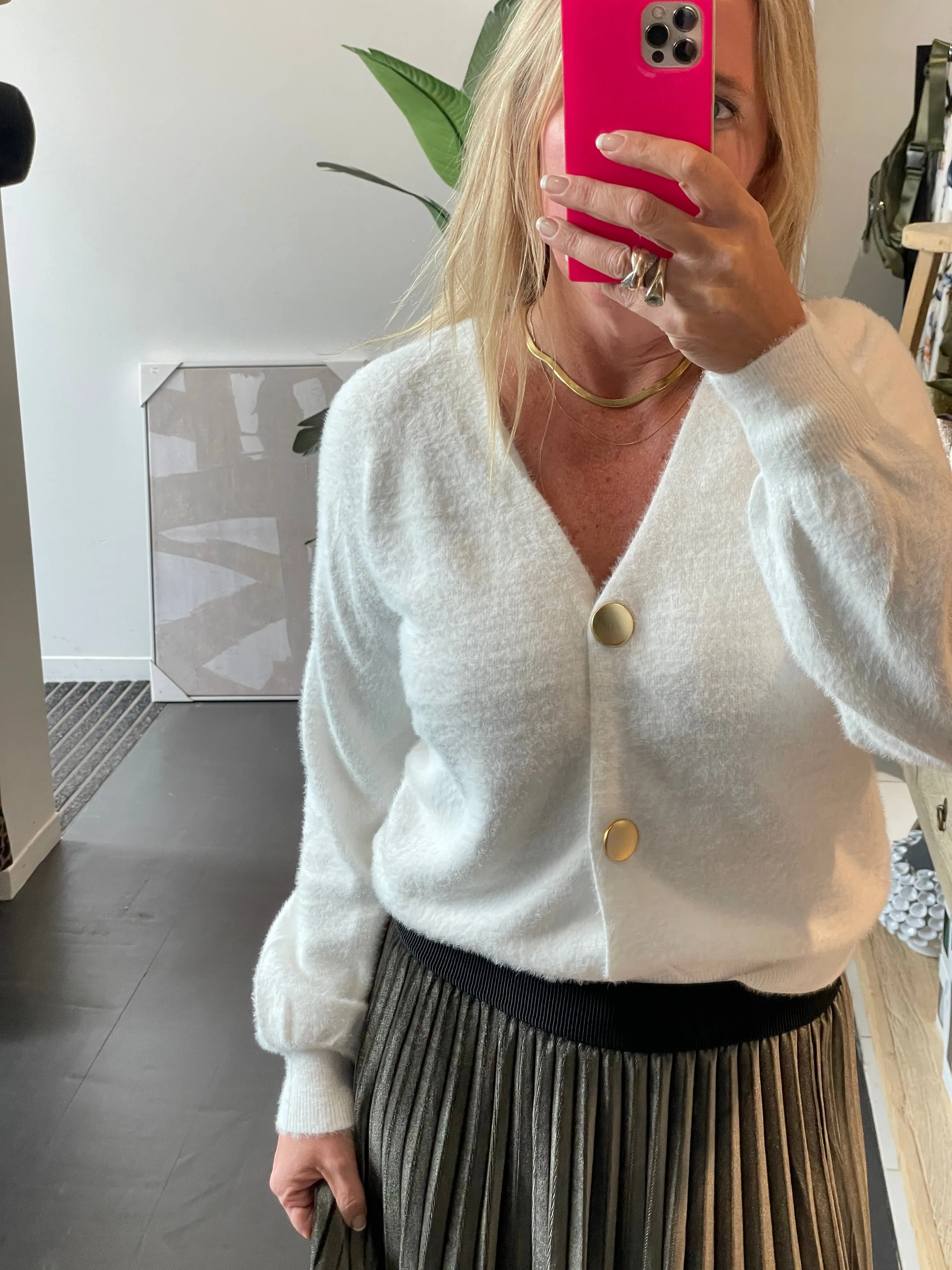 Fluffy Cardigan