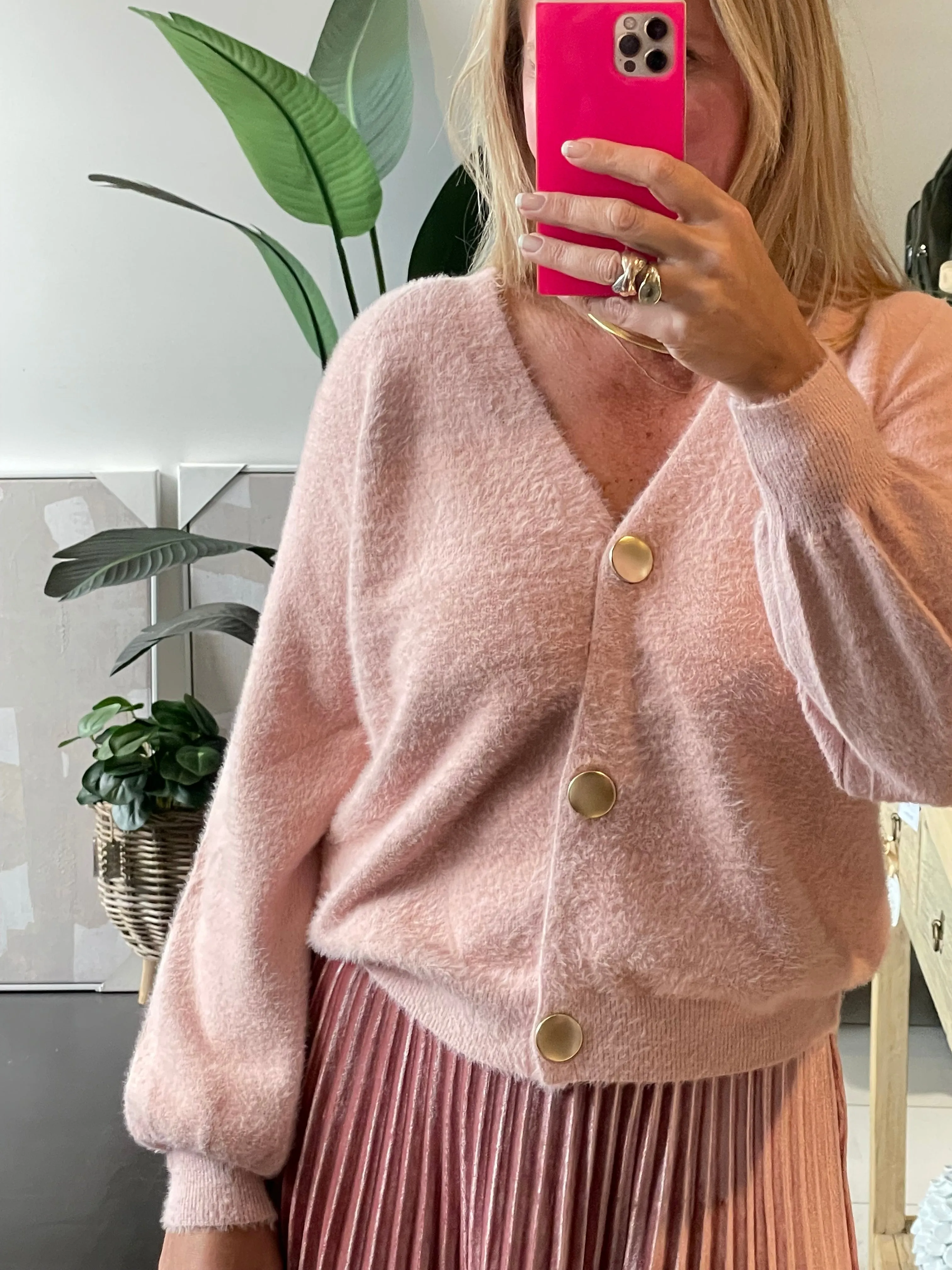 Fluffy Cardigan
