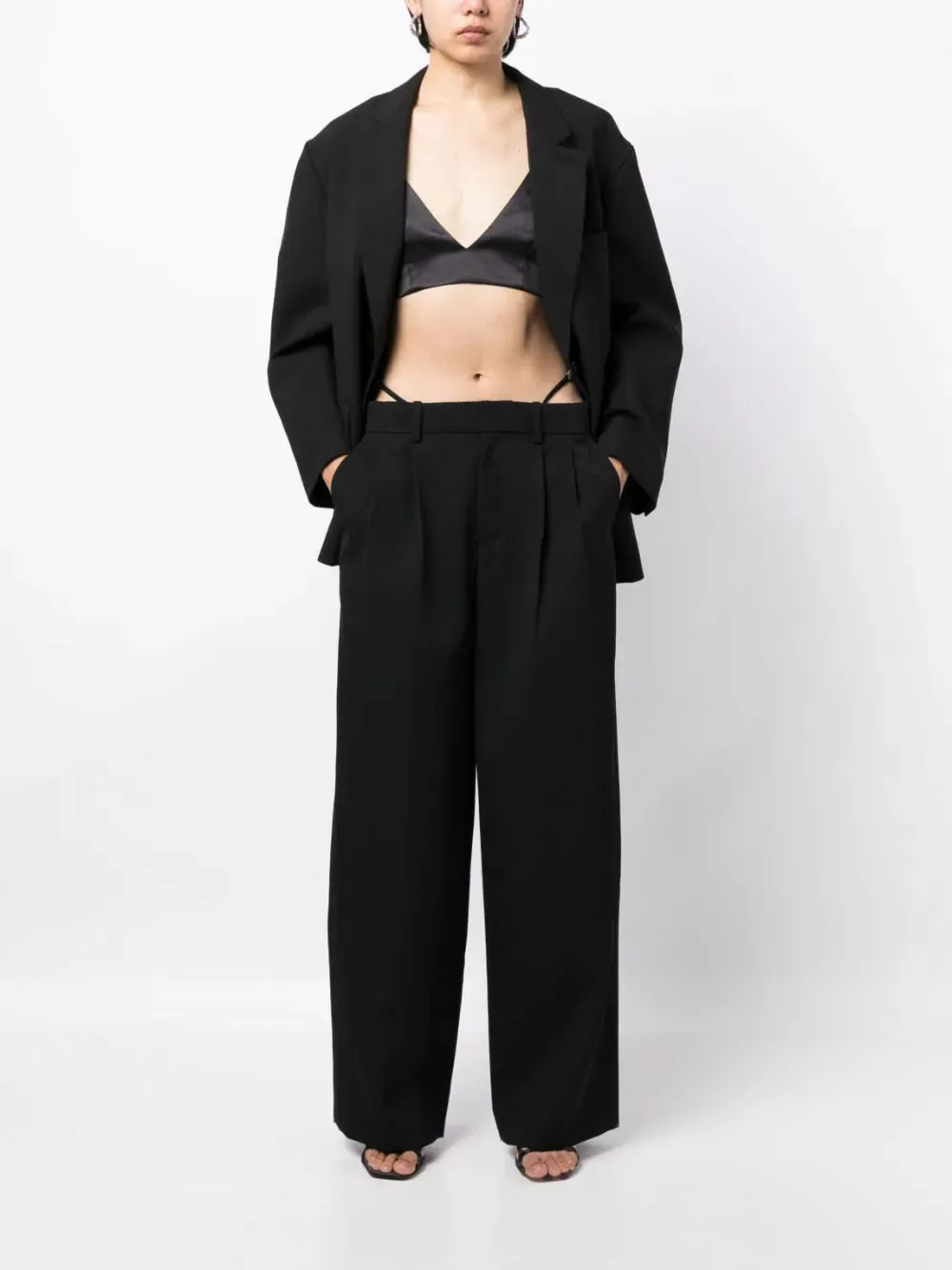 G-String Trouser In Wool Tailoring