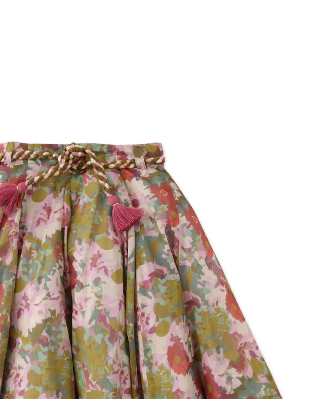 GIRLS UMBRELLA PRINTED CUT SKIRT