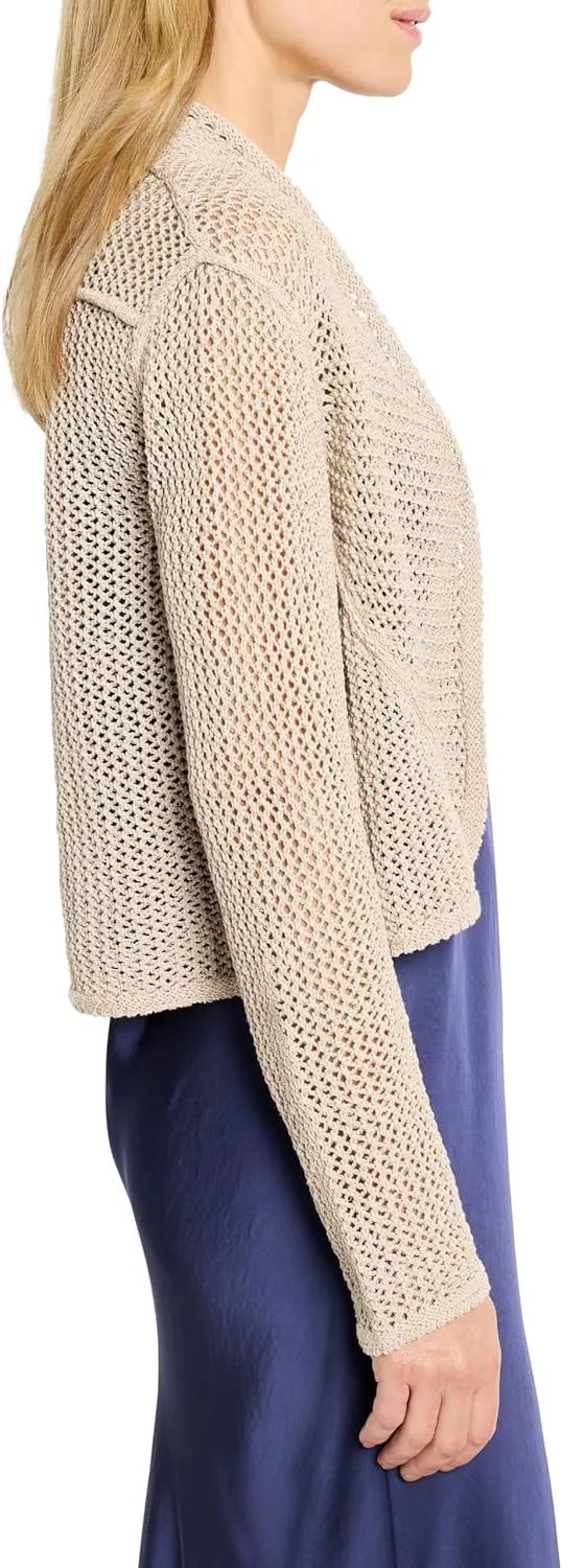 NIC ZOE Women's Mesh Cocoon Cardigan