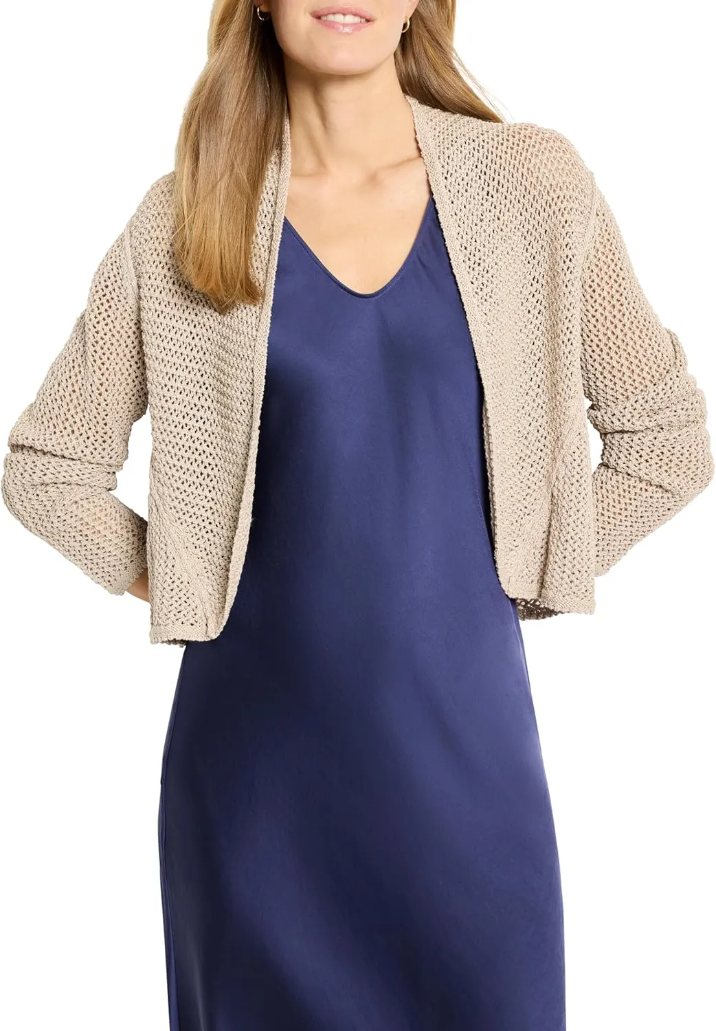NIC ZOE Women's Mesh Cocoon Cardigan