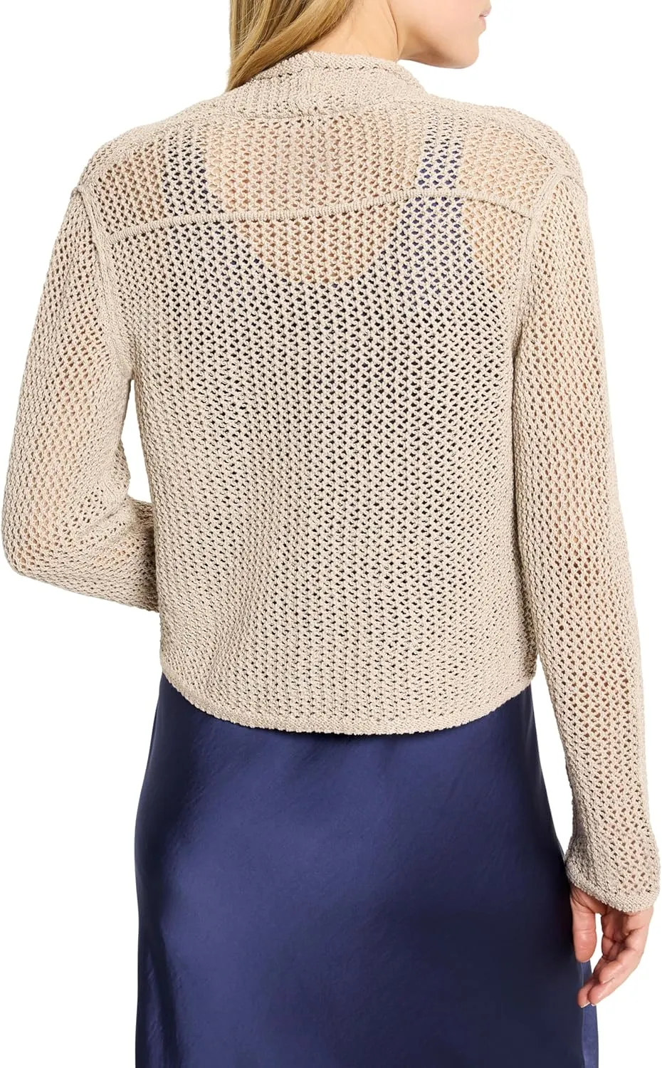 NIC ZOE Women's Mesh Cocoon Cardigan
