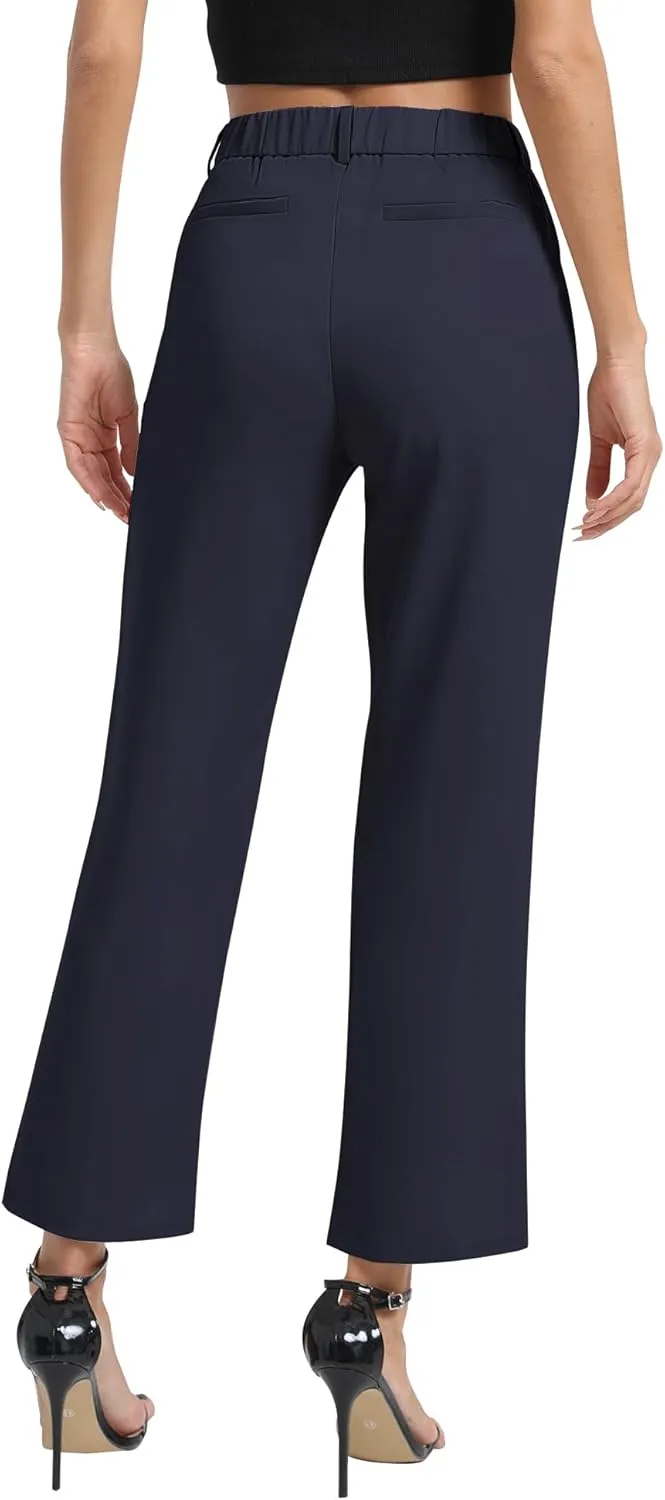 Urban CoCo Women's High Waisted Dress Pants 2024 Fall Stretch Work Slacks for Women Business Casual