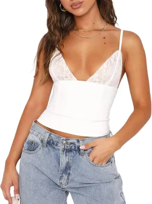 Women Y2k Tube Top Sexy Cami Tops Going Out Summer Outfits